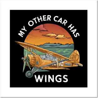 My Other Car Has Wing Posters and Art